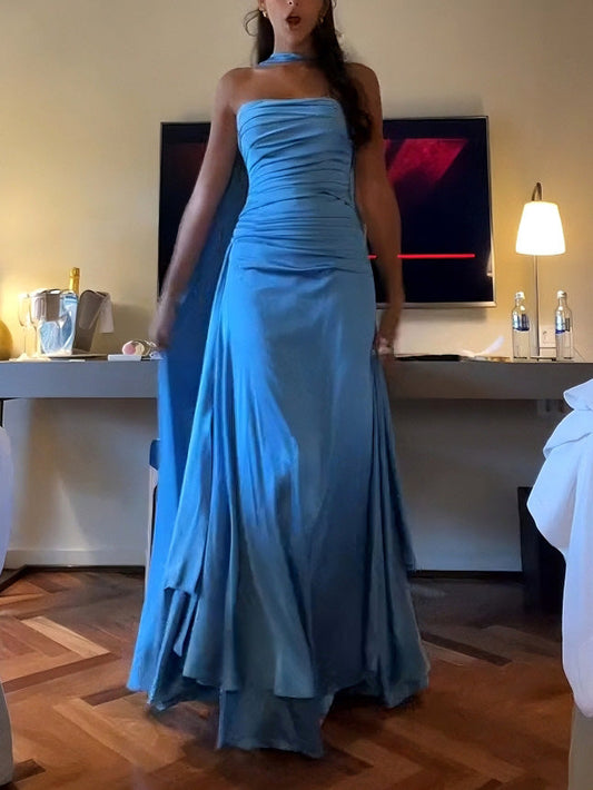 FAZILAH | Elegant Pleated Maxi Dress