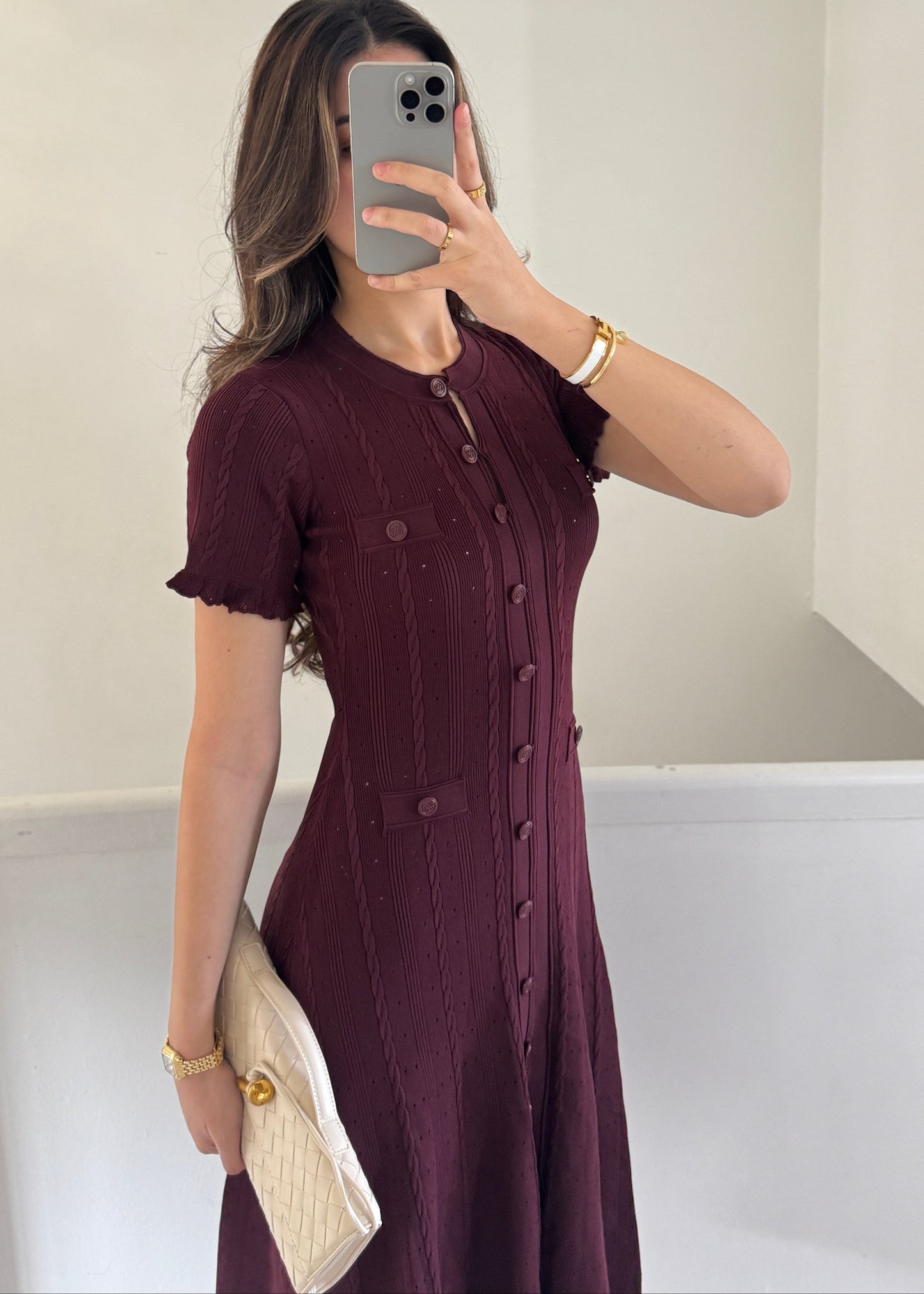 FAZILAH | Tweed Dress